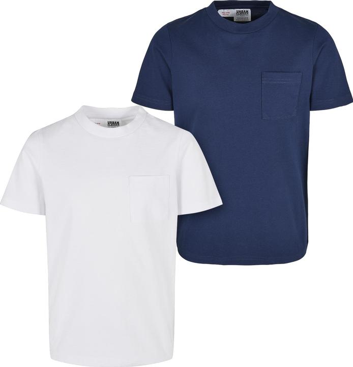 Produktbild Urban Classics Boys Organic Cotton Basic Pocket Tee 2-Pack (122, 128)