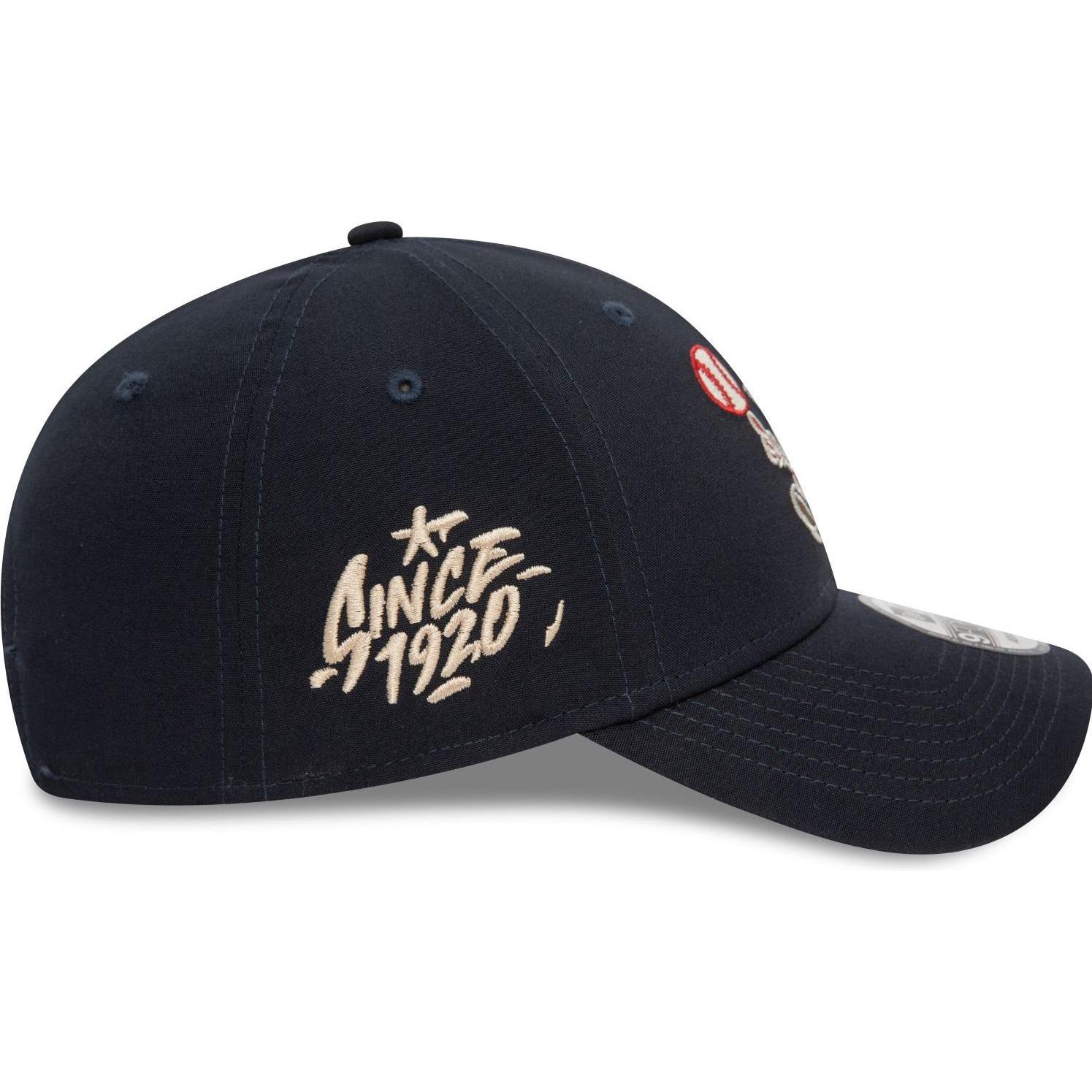 Thumbnail - New Era, Herren, Cap, 9Forty Strapback Cap - ICON LOGO Baseball schwarz, Schwarz