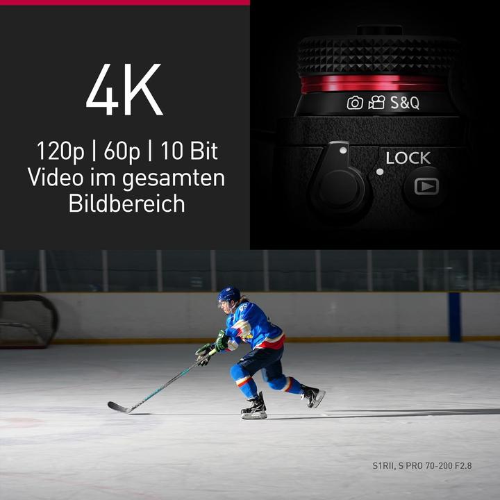 Immagine prodotto Panasonic Lumix S1RII (44.30 Mpx, Full frame / FX)