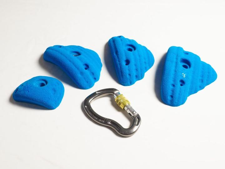 Produktbild Allgäu Holds Sandstein Incut M Klettergriffe Set (Neon-orange)