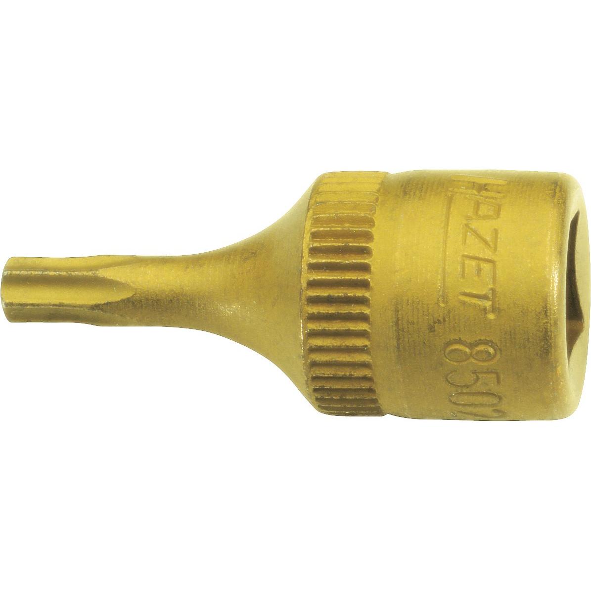 HAZET, Steckschlüssel + Stecknuss, Schraubendreher-Steckschlüsseleinsatz ∙ TORX 8502-T25 ∙ Vierkant6,3 mm (1/4 Zoll) ∙ I...