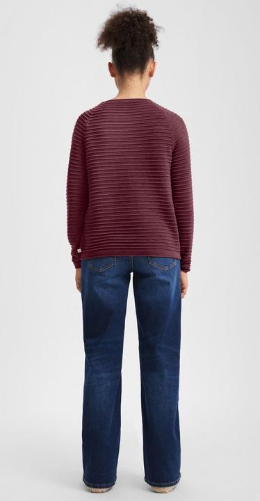 Produktbild S.Oliver Strickpullover Pullover mit Strukturmuster aus Viskosemix (XXL)