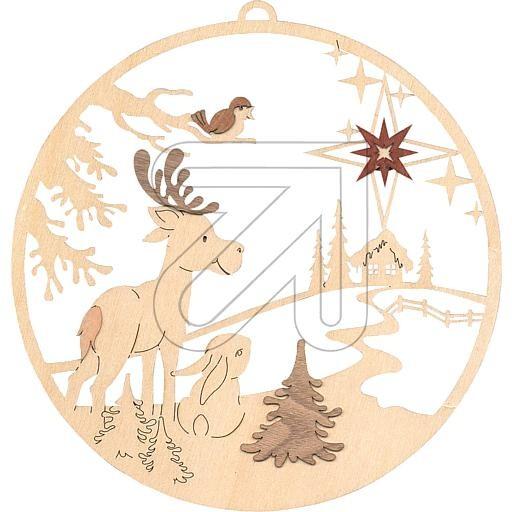 Actual product image Kuhnert Window Decoration 'Moose with Bunny