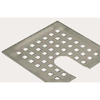 Blücher, Zubehör Sanitärinstallation, rist RF 140mm - m.udskaering i siden