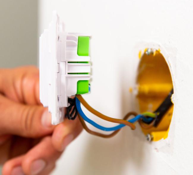 Actual product image Shelly Wall switch 4 - black