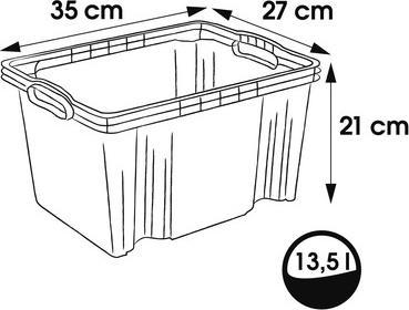 Actual product image keeeper Bea (2 x 4 x 2 cm, 18 l)