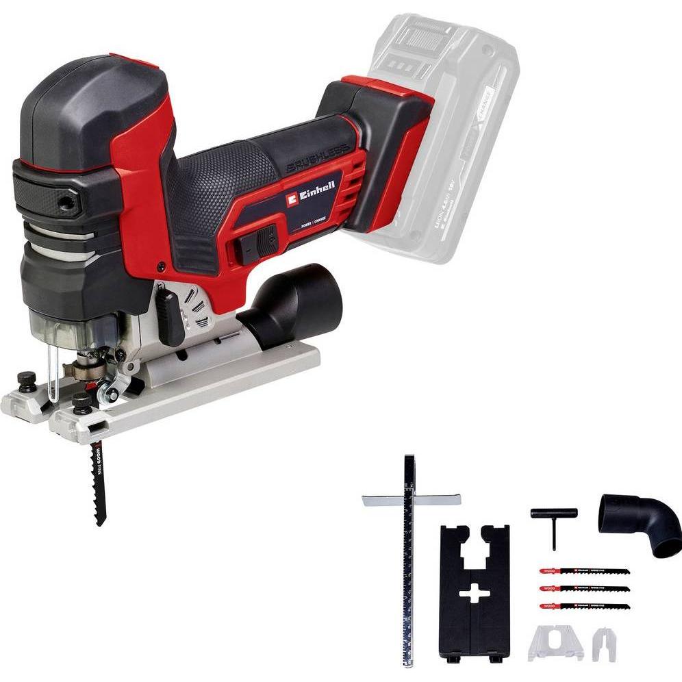 Einhell, Sega universale a batteria, Set bestehend aus Akku-Stichsäge TP-JST 18/135 Li BL und Power