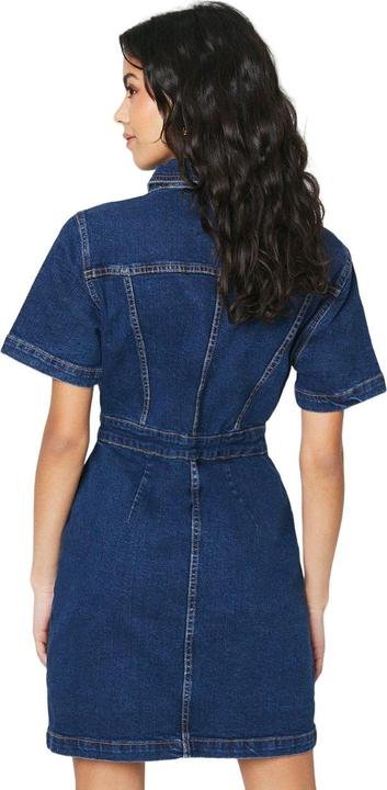 Actual product image Dorothy Perkins Womens/Ladies Denim Petite Mini Dress (36 D)