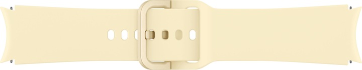 Produktbild Samsung Sportarmband Sport Band Beige (20 mm, Fluoroelastomer, Galaxy Watch 4 Classic)