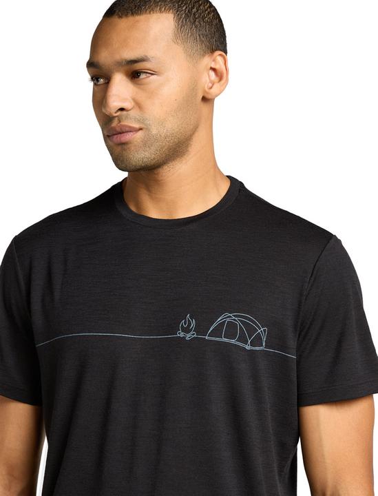Actual product image Icebreaker Merino 150 Tech Lite S/S Tee Single Line Camp (S)