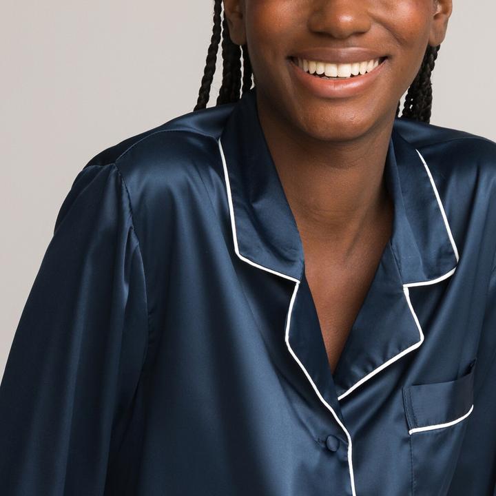 Produktbild La Redoute Collections Pyjama aus Satin (50)