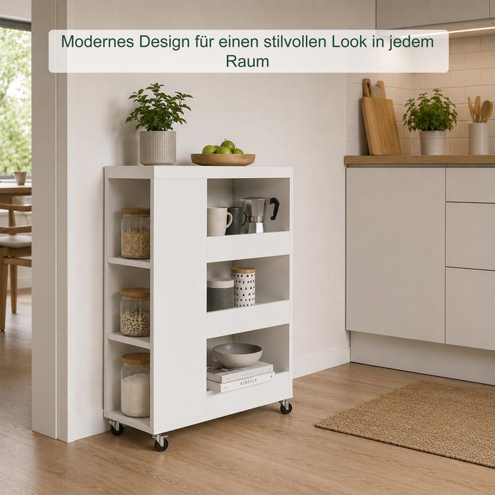 Image du produit Relaxdays Chariot de niche (18 x 60 x 85 cm)
