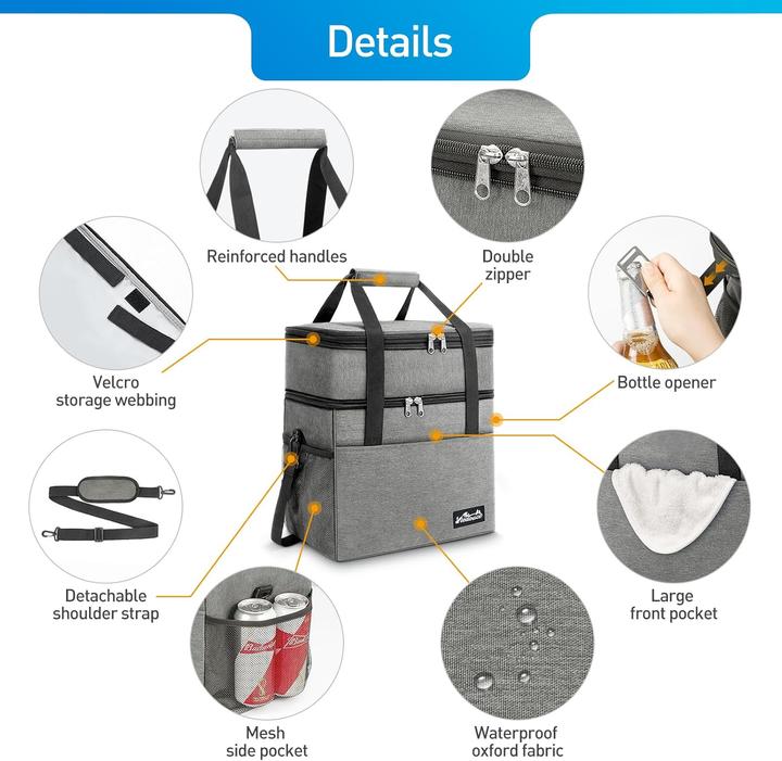 Actual product image Viedouce Erweiterbare Kühltasche (30 l)