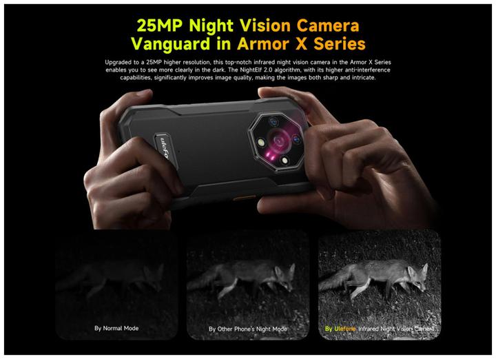 Produktbild Ulefone Armor X32 Pro EU (256 GB, Future black, 5.65", Dual SIM, 5G)