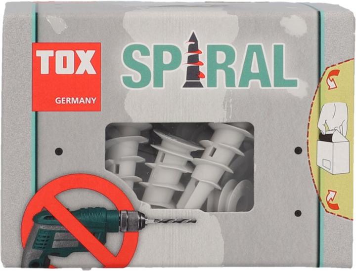 Actual product image Tox Spiral plasterboard dowel (50 pcs.)