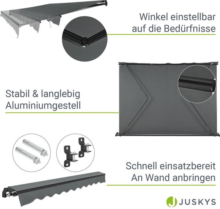 Produktbild Juskys Gelenkarmmarkise (2 m)