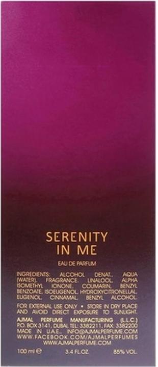 Immagine prodotto Ajmal Serenity In Me by Eau de Parfum Spray 100 ml (Eau de parfum, 100 ml)
