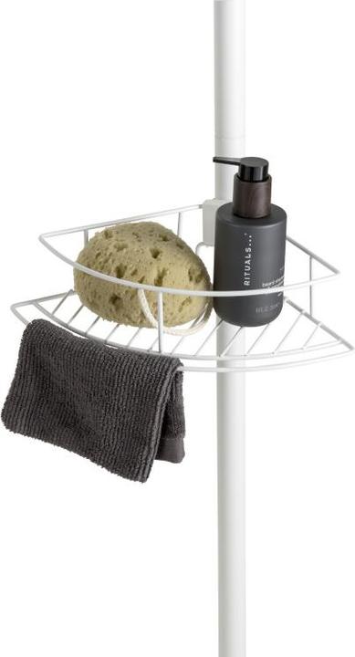 Produktbild Wenko Teleskop-Eckregal Lutrano (31.50 x 25.50 x 32 cm)