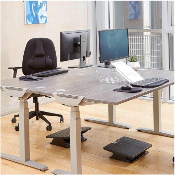 Actual product image Fellowes Clarity Adjustable Monitor Stand w. Doc Holder (Table)