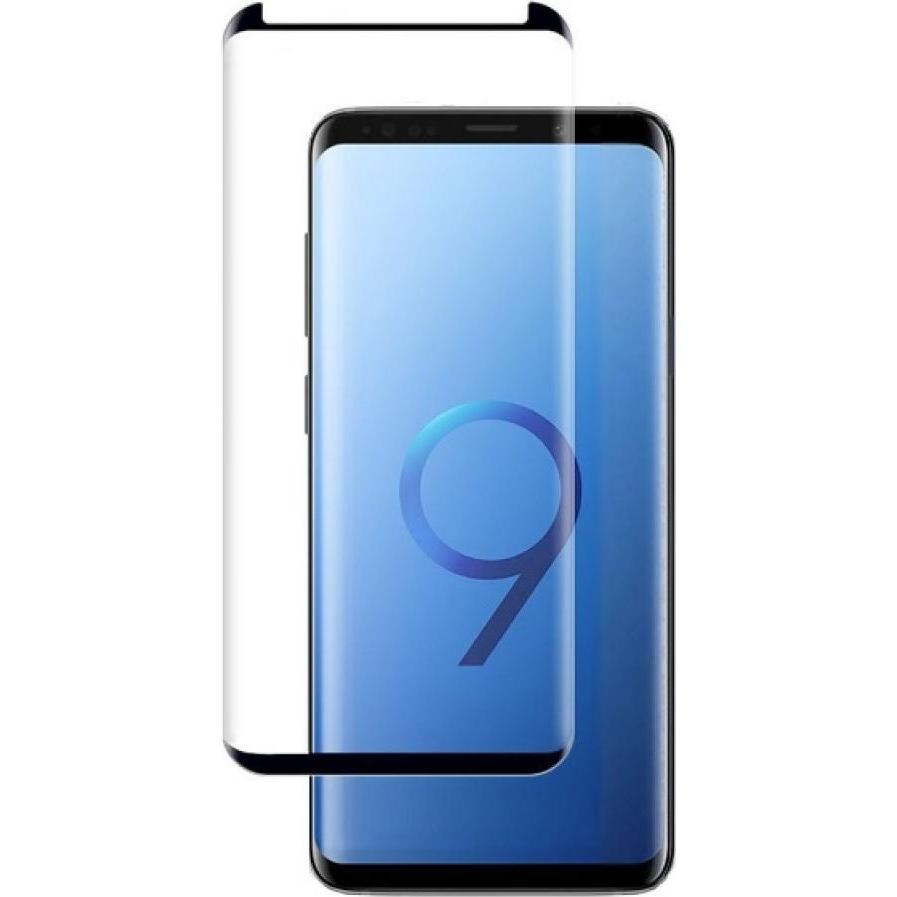 Screenguard Samsung Galaxy S9 3D Panzerglas Schutzfolie Case Friendly 2.5D 9H (1 Stück, Samsung Galaxy S9+), Smartphone ...