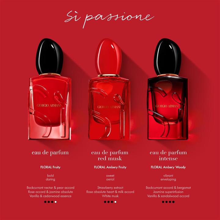 Produktbild Giorgio Armani Si Passione Red Musk Eau De Parfum - 50ml (Eau de Parfum, 50 ml)