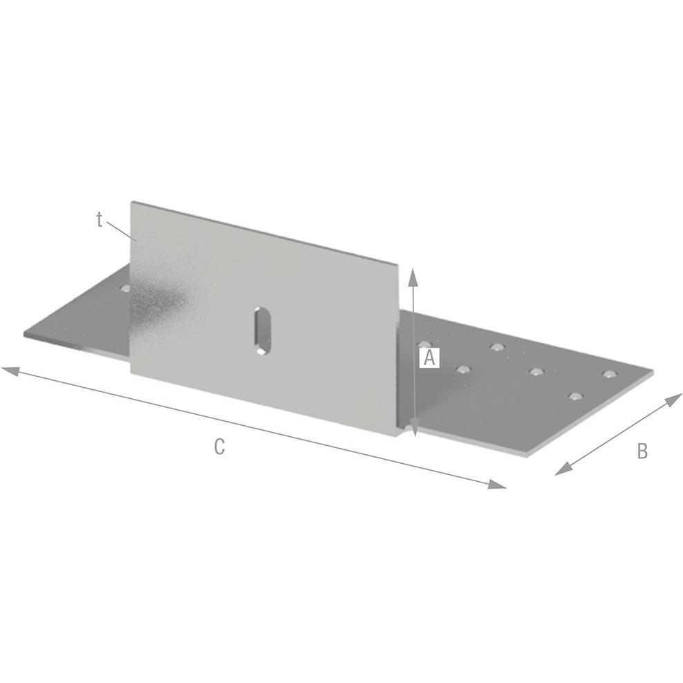 Simpson Sst, Baubeschläge + Holzverbinder, Simpson Schubwinkel 2-teilig mit 4x JT2-3-5,5x25 (2 Stk.)