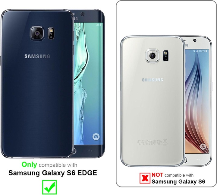 Produktbild Cadorabo Book Invisible Magnet Cover (Samsung Galaxy S6 Edge)
