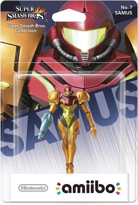 Actual product image Nintendo Amiibo Smash Samus (3DS XL, Wii U, 3DS)