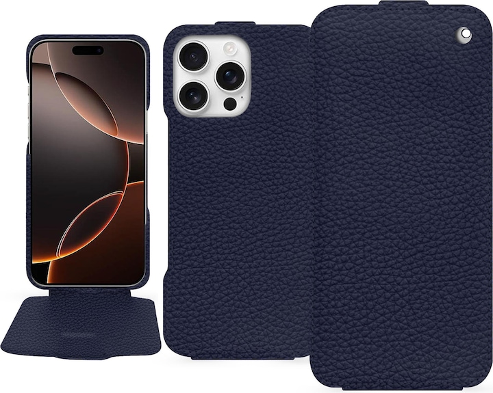Actual product image Noreve Vertical leather shell (Apple iPhone 16 Pro)