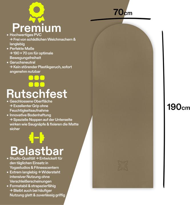 Produktbild Omnana GLUE Yogamatte (4 mm)