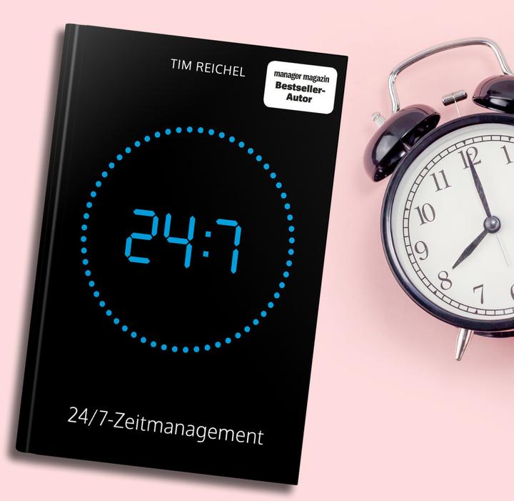 Actual product image 24/7-Zeitmanagement (German, Tim Reichel, 2019)
