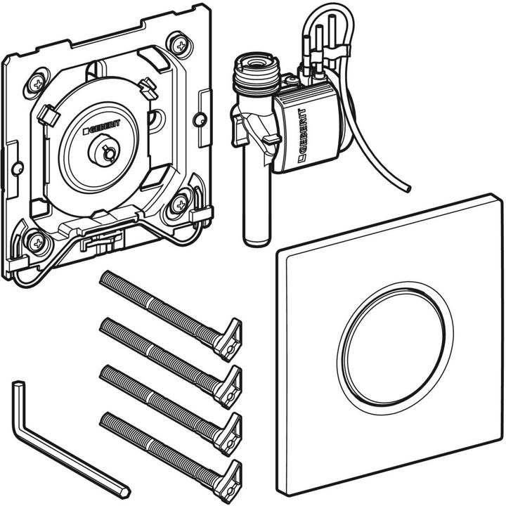Produktbild Geberit Urinal-Handauslösung 116.011.11.5