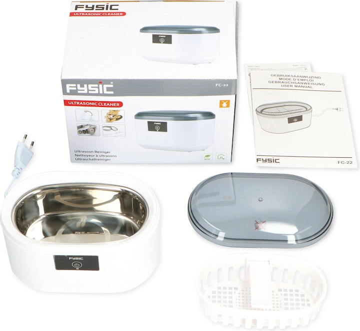 Immagine prodotto Fysic FC-22 Pulitore a ultrasuoni (43 kHz, 500 ml)