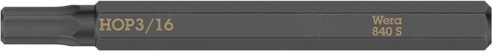 Actual product image Wera 840 S Hex-Plus 3/16" x 70 mm (3/16" x 70 mm)