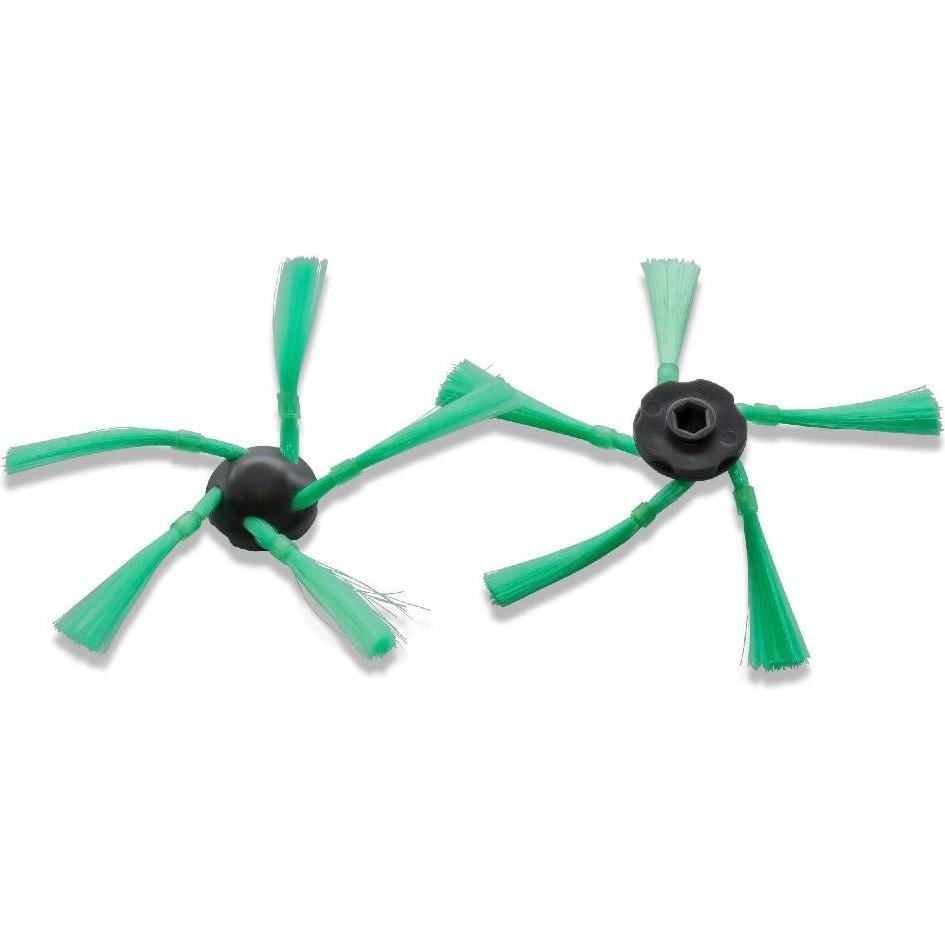 XCell Set Seitenbürsten - für Staubsauger, Staubsauger Roboter Zubehör, Grün