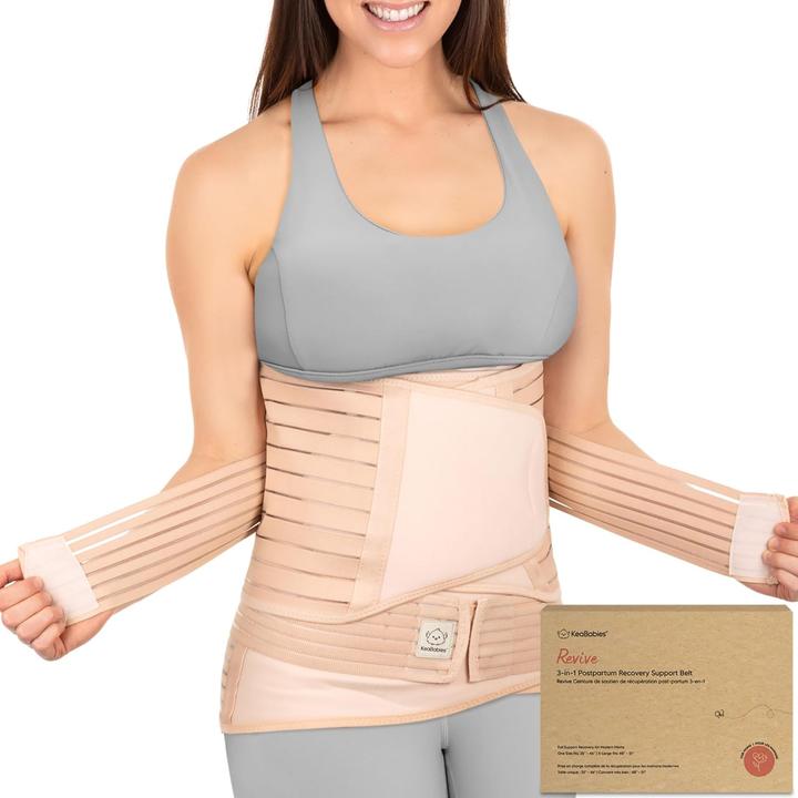 KeaBabies Revive 3 in 1 Postpartum Gürtel (L, M, L, M)