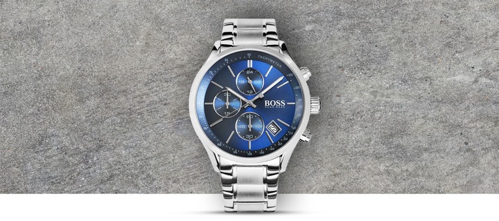 Immagine prodotto Hugo Boss Grand Prix Casual Sport (Cronografo, Orologio da polso analogico, 44 mm)
