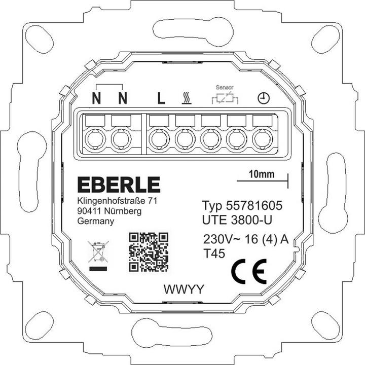 Image du produit Eberle Controls Thermostat d'ambiance EBER UP