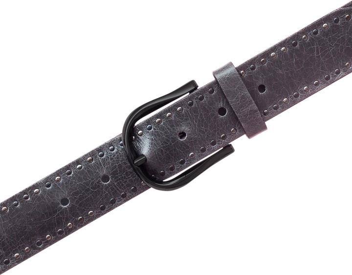 Actual product image B.Belt Studded leather belt (105)