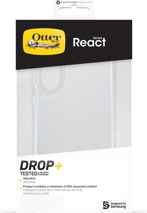 Actual product image OtterBox Ob React Maloya - Clear (Samsung Galaxy S25 Edge)