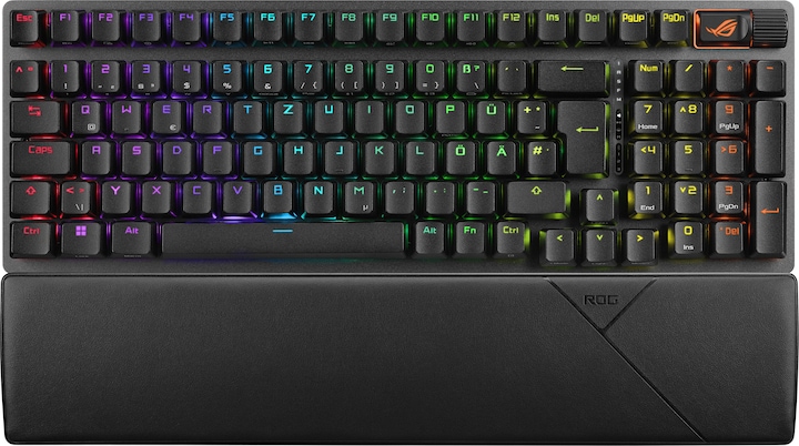Image du produit ASUS ROG Strix Scope II 96 (CH, Filaire, Sans fil)
