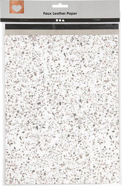 Creativ Company Papier simili-cuir Divers, 3 feuilles (3 x)
