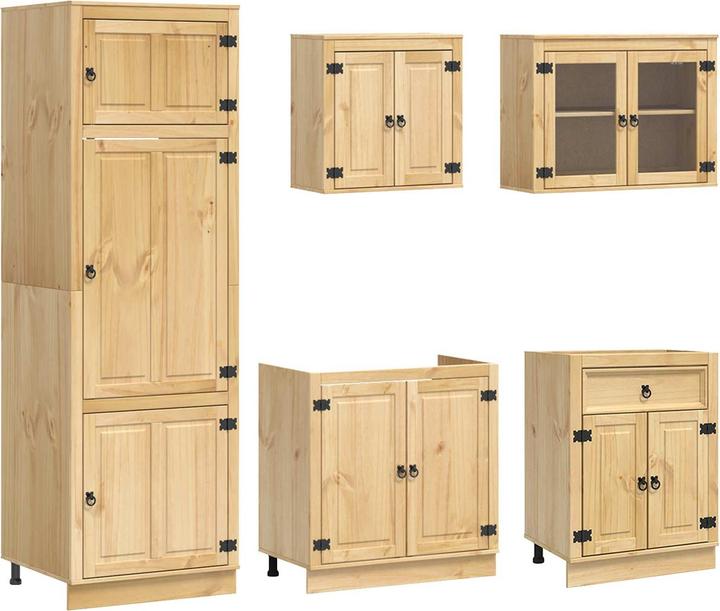 Produktbild vidaXL Moderner Buffetschrank (46 x 306 x 81.50 cm)