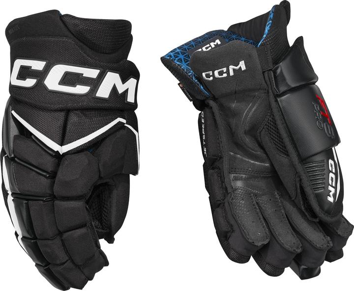 CCM HGFT8PRO JR JS Handschuhe Schwarz/Weiss 12 (12XL)