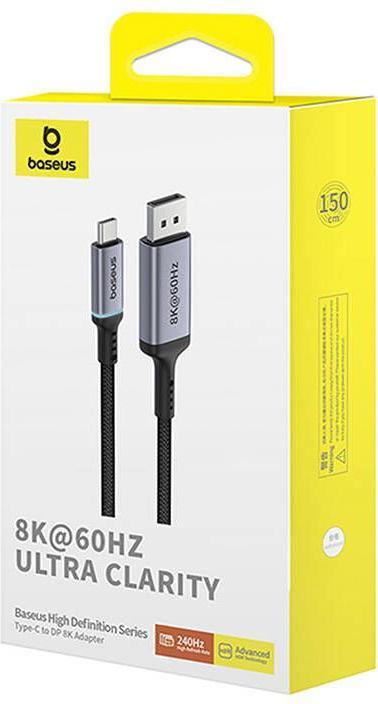 Produktbild Baseus Adaptér USB-C na DisplayPort 1,5m (1.50 m)