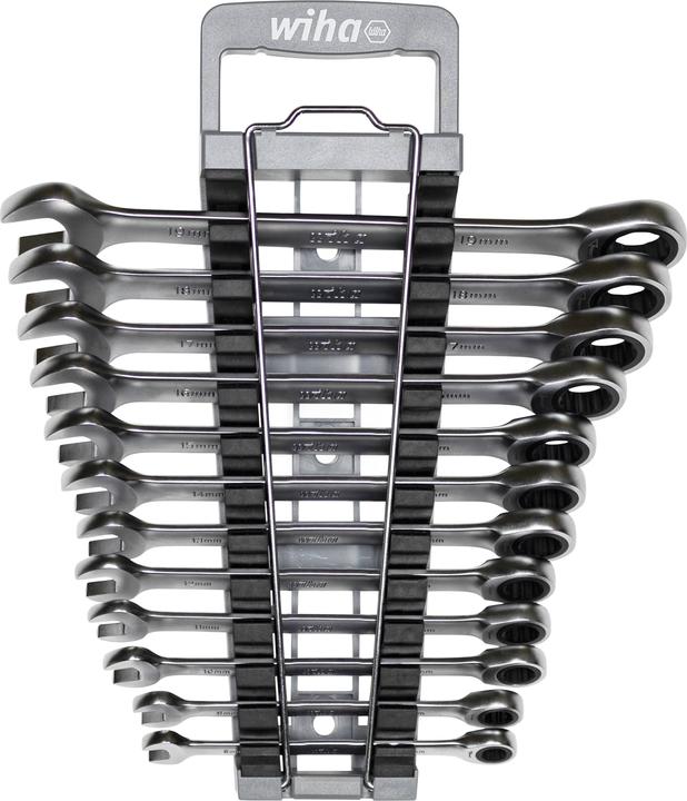 Wiha Jeu de clés plates à cliquet