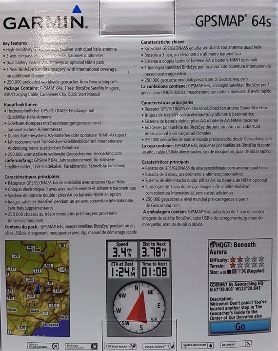 Produktbild Garmin Gpsmap 64s