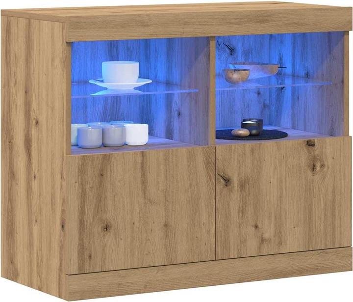 Image du produit vidaXL LED-Sideboard (37 x 37 x 66.50 cm)