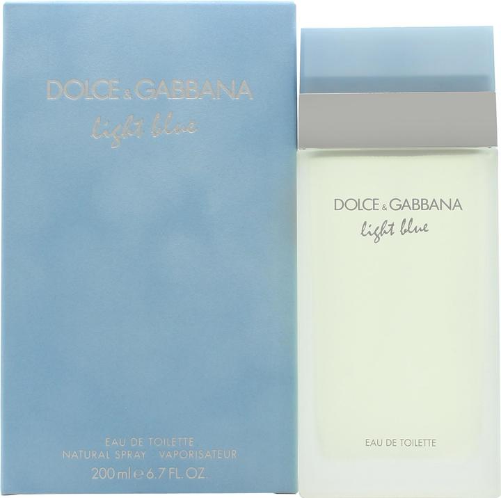 Actual product image Dolce & Gabbana light blue (Eau de toilette, 200 ml)