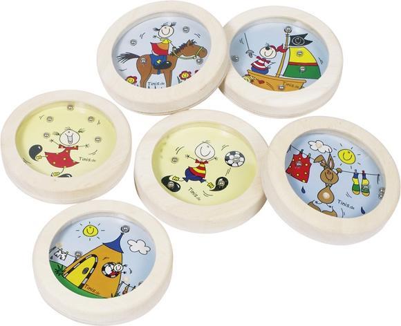 Image du produit Goki Jeux de patience avec billes en acier, Tinis assortis